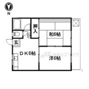 ハイツ小嶋の間取り画像