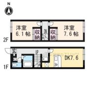 レオパレスTakuyaⅡの間取り画像