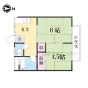 鳩マンションの間取り画像