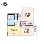 グリーンライフ平城Aの間取り画像