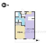 ファミール西大寺の間取り画像