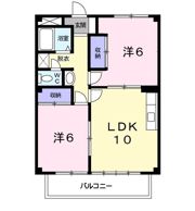 ビューハイツ坂間の間取り画像