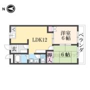 ボヌール西大寺Bの間取り画像