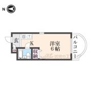 シティパレスあやめ池P8の間取り画像
