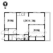 エンズマンションの間取り画像