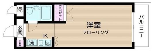 日神パレス新高円寺第2の間取り画像