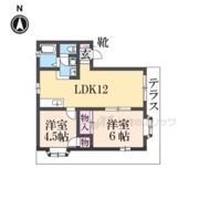 ベルメゾンⅡの間取り画像