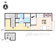 レオパレス伏見Ⅲの間取り画像