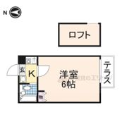 シティパレス学園前Pー7の間取り画像