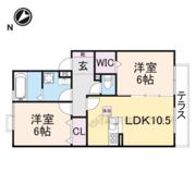 ディアコート（押熊町）の間取り画像