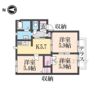 ディアスCの間取り画像