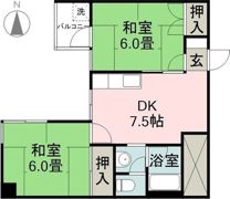 チサンマンション広小路の間取り画像