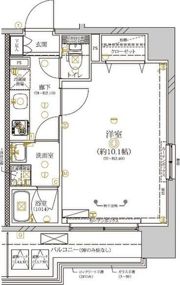 ディアレイシャス大須観音の間取り画像