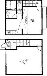 東松山古凍 再生賃貸デザイナーズ戸建テーマパークの間取り画像