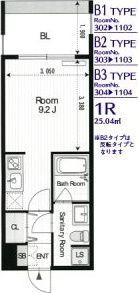 グラン・アベニュー西大須の間取り画像
