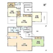 大倉山2丁目貸家の間取り画像