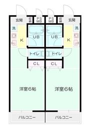 グリーンハウスの間取り画像