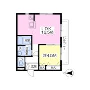 MAISON DE GEO（メゾン ド ジオ）の間取り画像