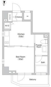 プライムアーバン三軒茶屋の間取り画像