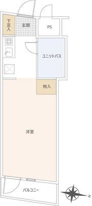 トップ三軒茶屋第5の間取り画像