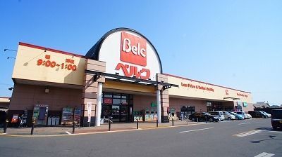 近くのベルク佐谷田店まで800m（徒歩10分）