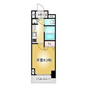 プレサンス大須観音駅前サクシードの間取り画像
