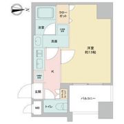 APEX名古屋栄Premier Lifeの間取り画像