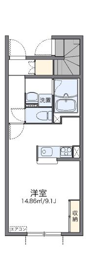 レオネクスト銀河鉄道の間取り画像
