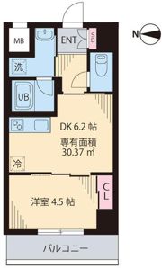 FARFALLAの間取り画像