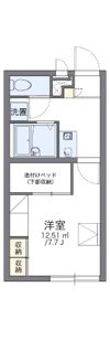 レオパレスfeliceⅢの間取り画像