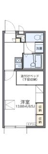 レオパレス桜坂の間取り画像
