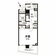 サンタグリュス武蔵小山の間取り画像