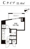 レジディア東品川の間取り画像