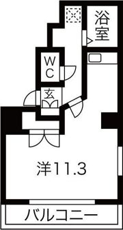 フラット大須の間取り画像