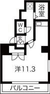 フラット大須の間取り画像