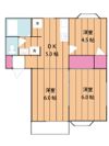 グリーンピア上野Aの間取り画像
