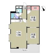 曙町パレスの間取り画像