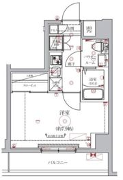 ベルシード東向島の間取り画像
