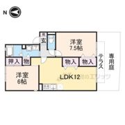 ラークハイムⅡの間取り画像