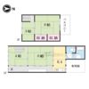 NARRATIVE HOUSE御所赤塚長屋東棟（A棟）の間取り画像