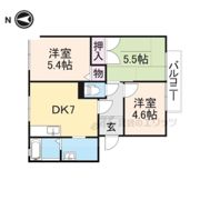 グランヒル ムカイの間取り画像