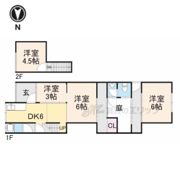 新地町342-9貸家の間取り画像