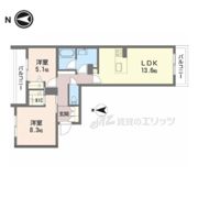ヴェルジェⅢの間取り画像