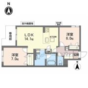 シャーメゾン 香芝 ワイケイの間取り画像