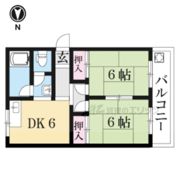 髙谷マンションの間取り画像