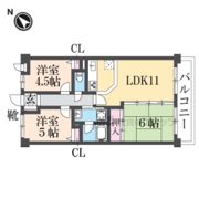 グランドビスタ生駒の間取り画像