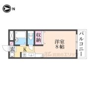 スタジオMの間取り画像