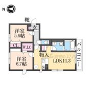 トゥールモンドGOの間取り画像