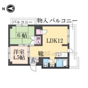 第2岡田マンションの間取り画像