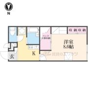 レオパレス冨田Ⅳの間取り画像